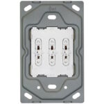 Three Lever Two Way Light Switch