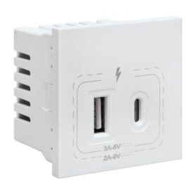 18W Combined USB A & C Module