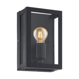 ALAMONTE 1 GALVANIZED STEEL BLACK AND GLASS