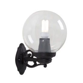 Fumagalli bisso/G250 up/down black/clear excl. lamp
