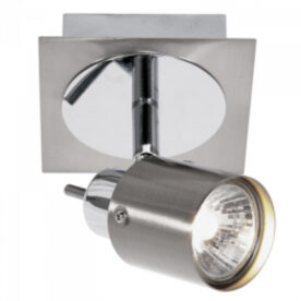 Satin and Polished Chrome Spotlight