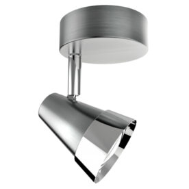 Satin Chrome and Polished Chrome Spotlight