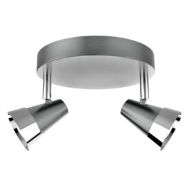 Satin Chrome and Polished Chrome Spotlight