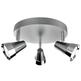 Satin Chrome and Polished Chrome Spotlight