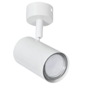 Matt White Metal Spotlight